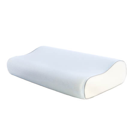 หมอนสุขภาพ เมมโมรี่โฟม AKEMI รุ่น COOLING AIRCOOL CONTOUR MEMORY PILLOW 9557108766266 ขนาด 60X40 CM + 10/12 CM สีฟ้า_4
